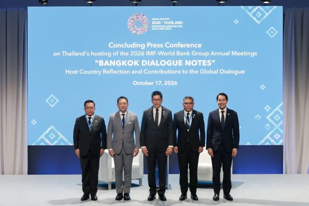 Thailand Makes History as Host of the 2026 IMF-World Bank Group Annual Meetings, Releases