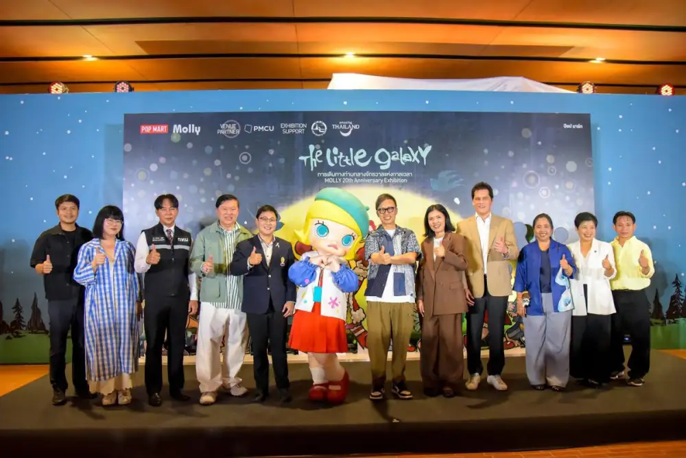 PMCU ? POP MART ผสานพลัง MOLLY เชื่อม Global Character สู่ Local District ต่อยอดบรรทัดทองจาก 