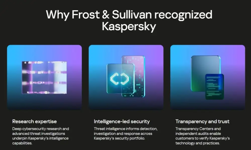 Frost & Sullivan names Kaspersky the 2026 Global APT Intelligence & Threat Attribution Company of the Year
