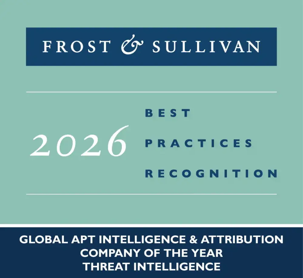 Frost & Sullivan names Kaspersky the 2026 Global APT Intelligence & Threat Attribution Company of the Year