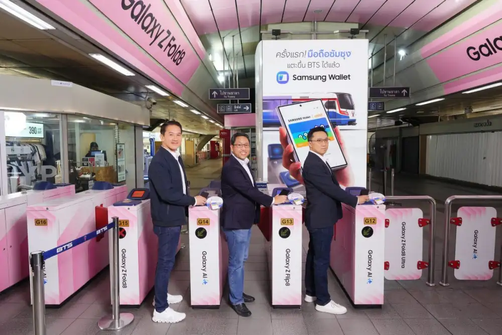 A First in Thailand: Samsung Wallet Brings 'Samsung All-In-One Transit' Tap and Ride to BTS, BRT, and Chao Phraya Express Boats