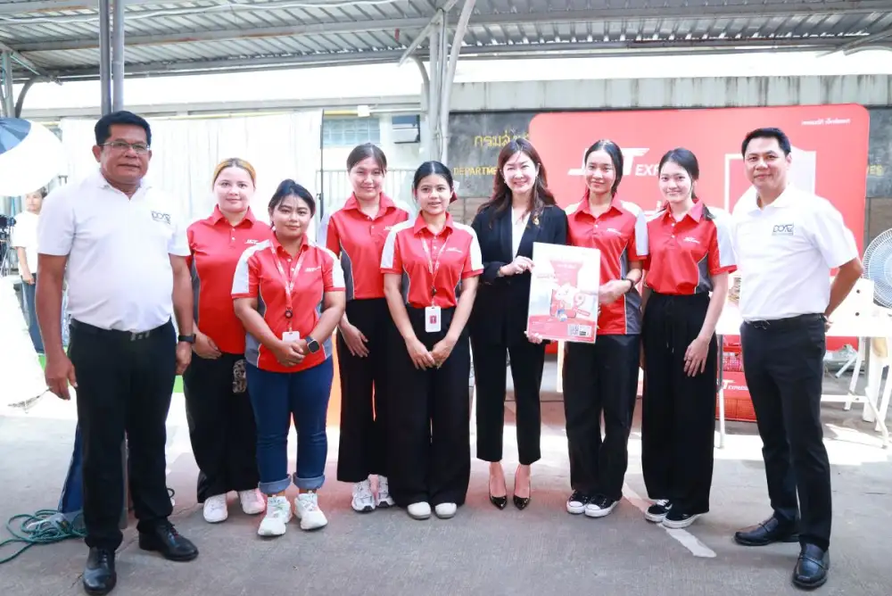 เจแอนด์ที เอ็กซ์เพรส ร่วมงานครบรอบ 59 ปี กรมส่งเสริมการเกษตร
