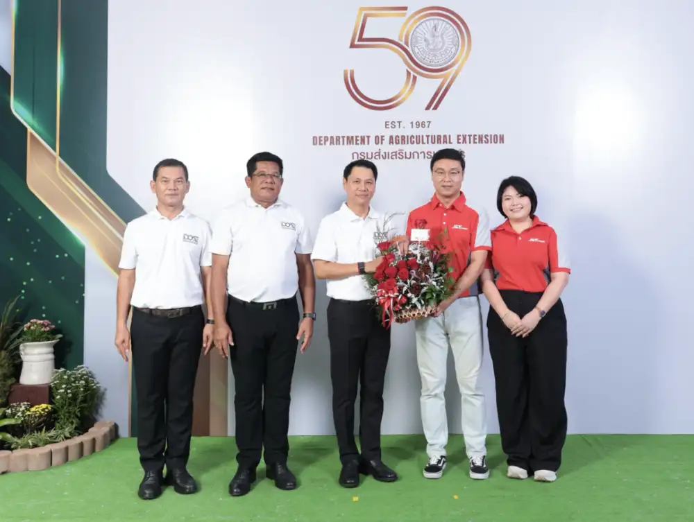 J&T Express Joins DOAE's 59th Anniversary Celebration, Strengthening Thai Agriculture Through Logistics