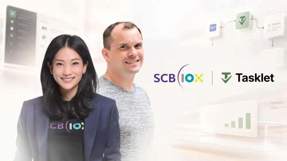 SCB 10X Invests in Tasklet, AI Agent Platform for Business Workflow Automation, in Its Latest Funding Round
