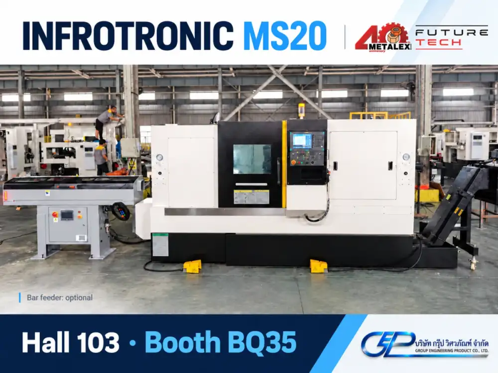 GEP ร่วมงาน MDT Roadshow #46 นำเสนอเทคโนโลยี CNC จาก OKUMA พร้อมโปรโมชั่น METALEX 2026