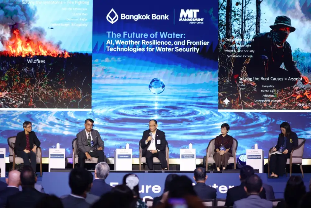 ธนาคารกรุงเทพ ผนึก MIT เปิดเวทีชี้โจทย์ใหญ่การบริหารจัดการน้ำของไทย ชู Data - AI เสริมจุดแข็ง จัดแผนรับมือความเสี่ยง ลดผลกระทบเชิงเศรษฐกิจ