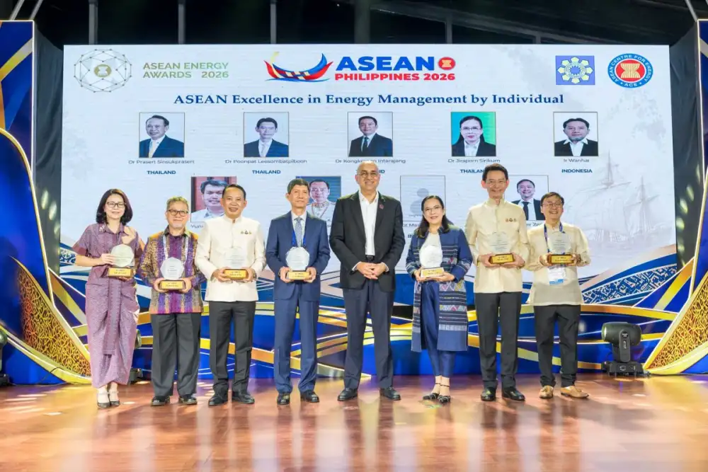 ไทยผงาดเวทีพลังงานอาเซียน คว้า 21 รางวัล ASEAN Energy Awards 2026 มากที่สุดในภูมิภาค