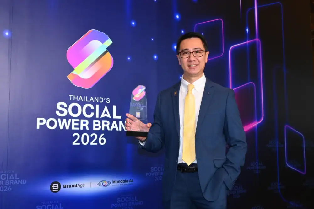Krungsri Auto Retains Its No. 1 Spot on Social Media in Auto Hire-Purchase, Celebrating Second Consecutive Thailand's Social Power Brand Win