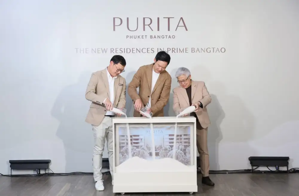 CG Capital Targets Phuket's Premium Residences Market with THB 3 Billion PURITA Phuket Bangtao, a New Residential Development on a Rare Landholding in Bang Tao-Cherng Talay